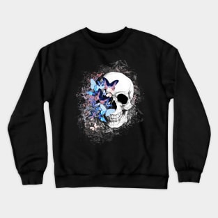 skull, cool skull, skull mask face Crewneck Sweatshirt